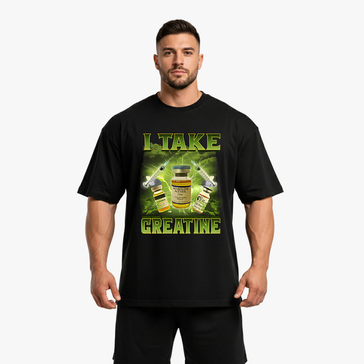 Faderland overdimensioneret (backprint) shirt