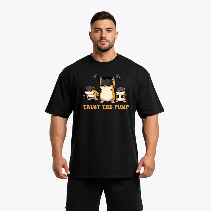 Faderland overdimensioneret (backprint) shirt