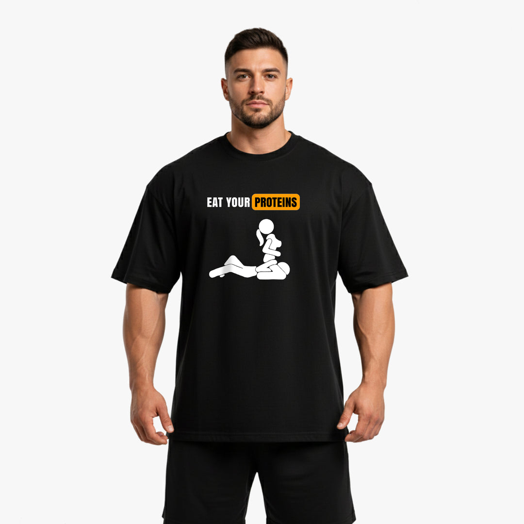 Faderland overdimensioneret (backprint) shirt