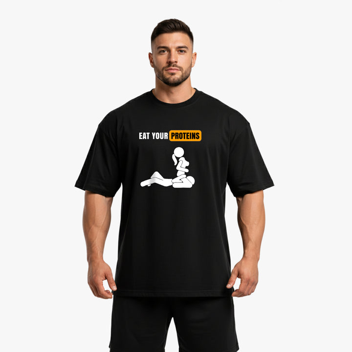 Faderland overdimensioneret (backprint) shirt