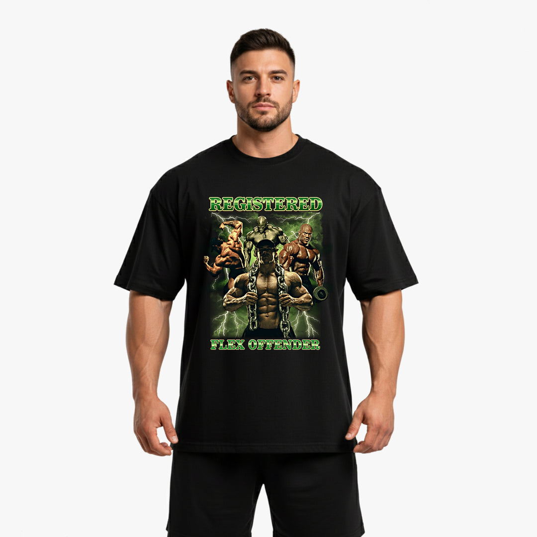 Faderland overdimensioneret (backprint) shirt