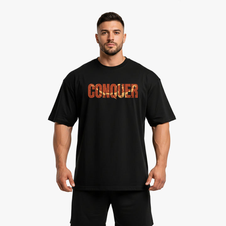 Faderland overdimensioneret (backprint) shirt