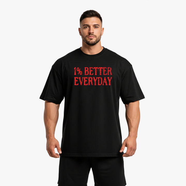 Faderland overdimensioneret (backprint) shirt