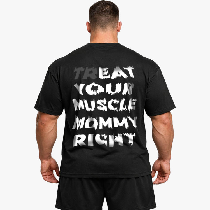 Muscle Mommy (Backprint) Oversized Shirt