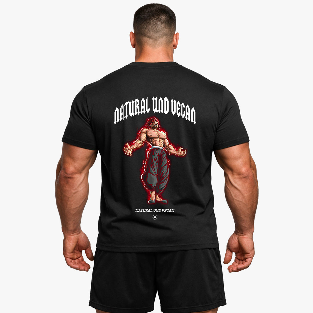 Natural und Vegan (Backprint) Shirt