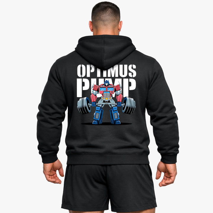 Sudadera con capucha Optimus Pump (Backprint)