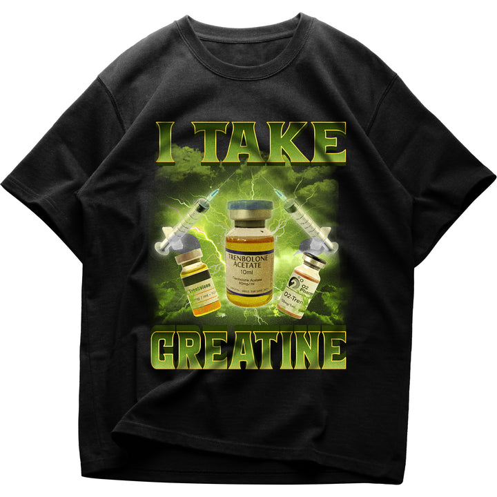 Faderland overdimensioneret (backprint) shirt