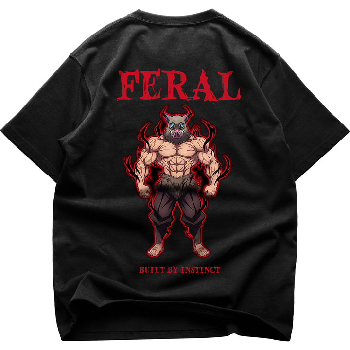 Faderland overdimensioneret (backprint) shirt