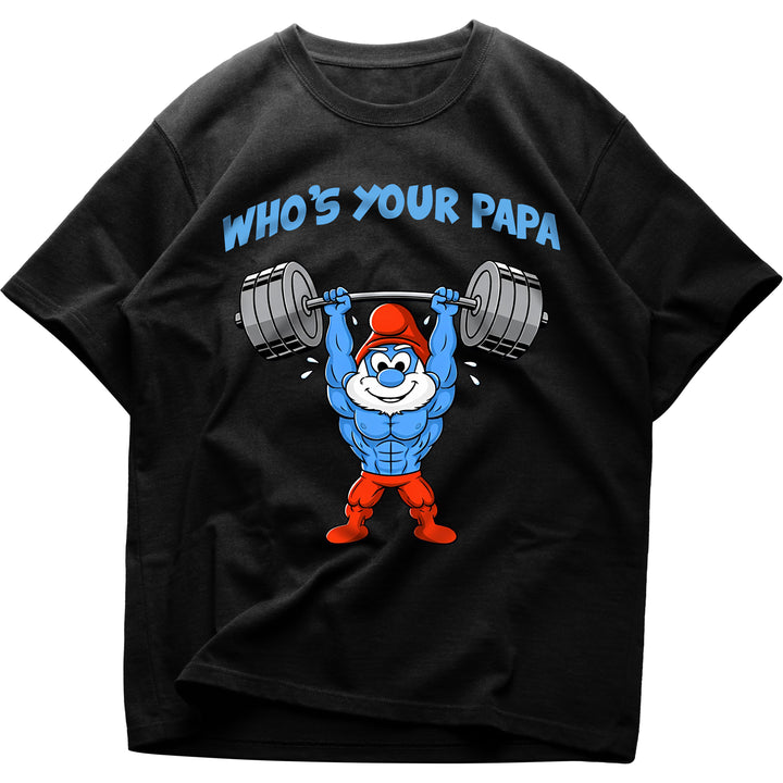 Faderland overdimensioneret (backprint) shirt