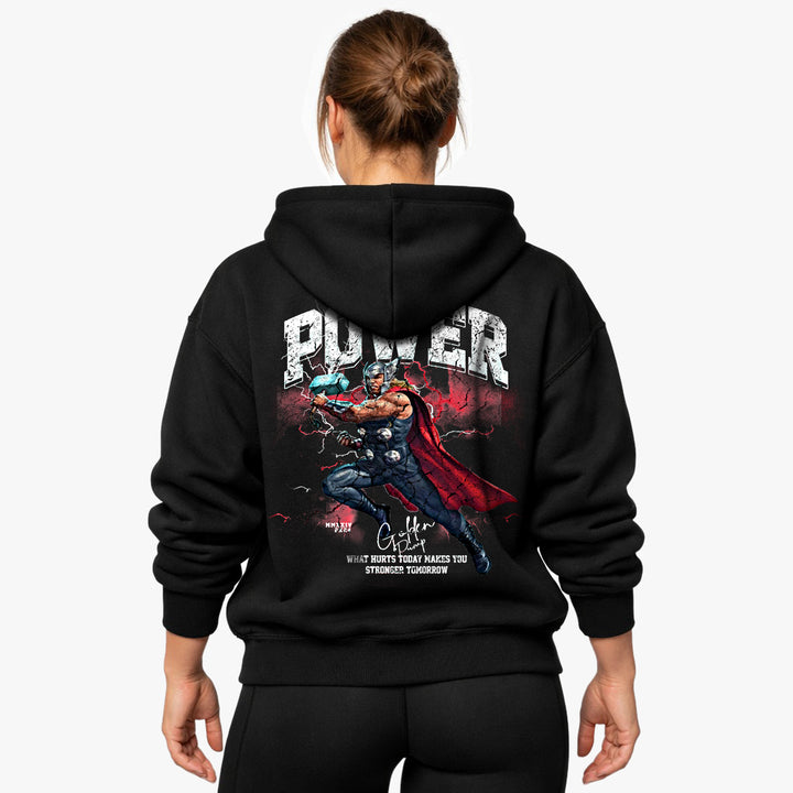 Power Oversized (Backprint) Hoodie