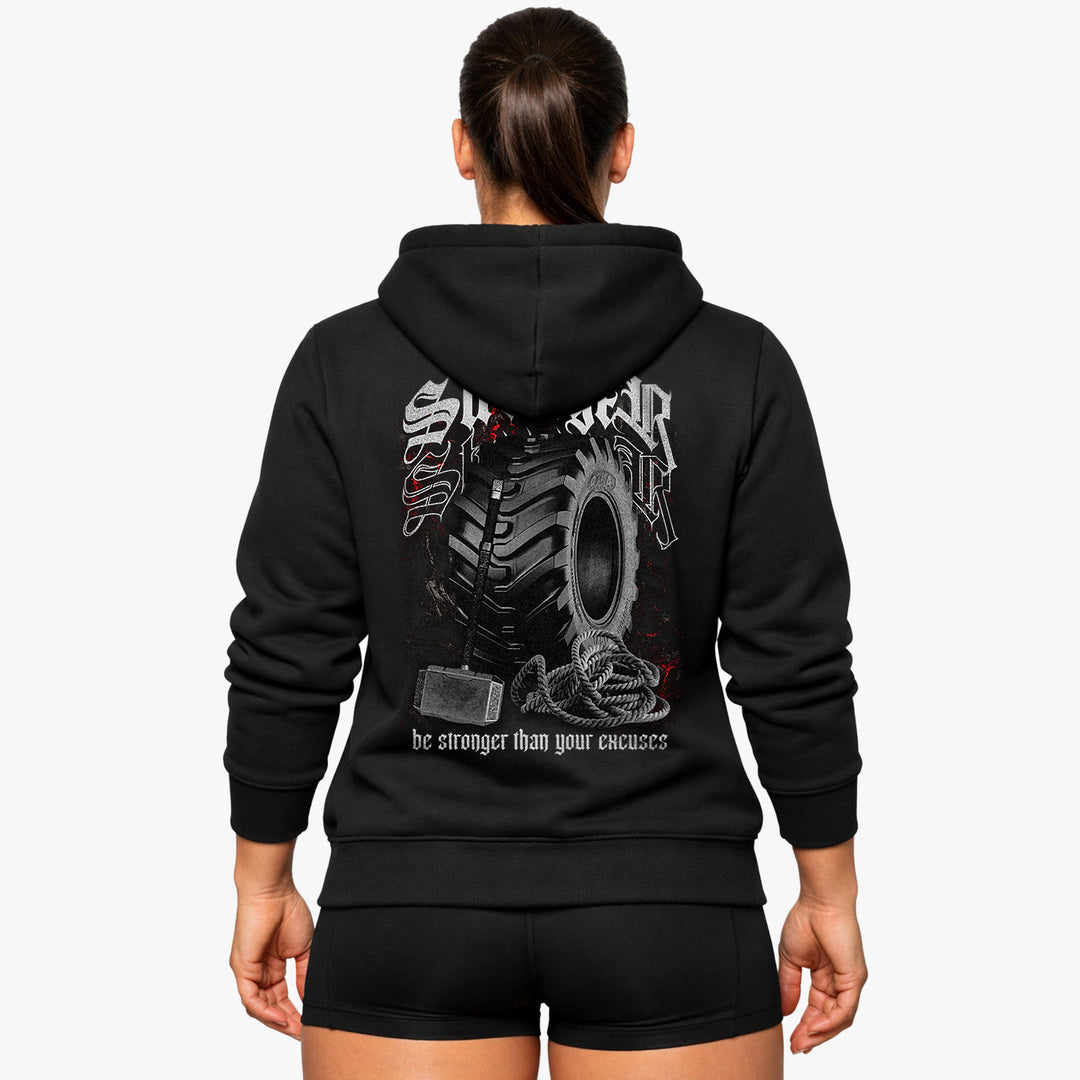 Stærkere (backprint) hoodie