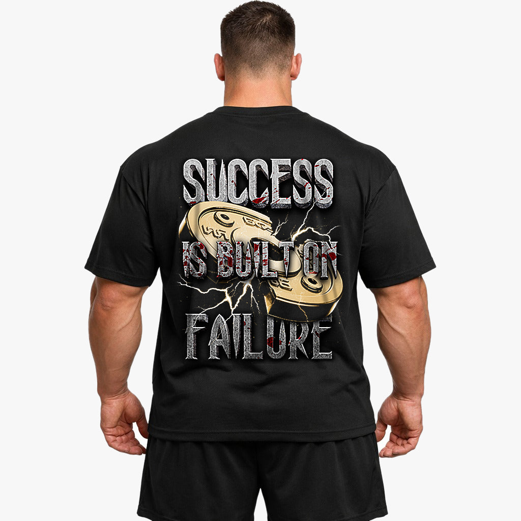 Succes er Buccy på fiasko overdimensioneret (backprint) shirt