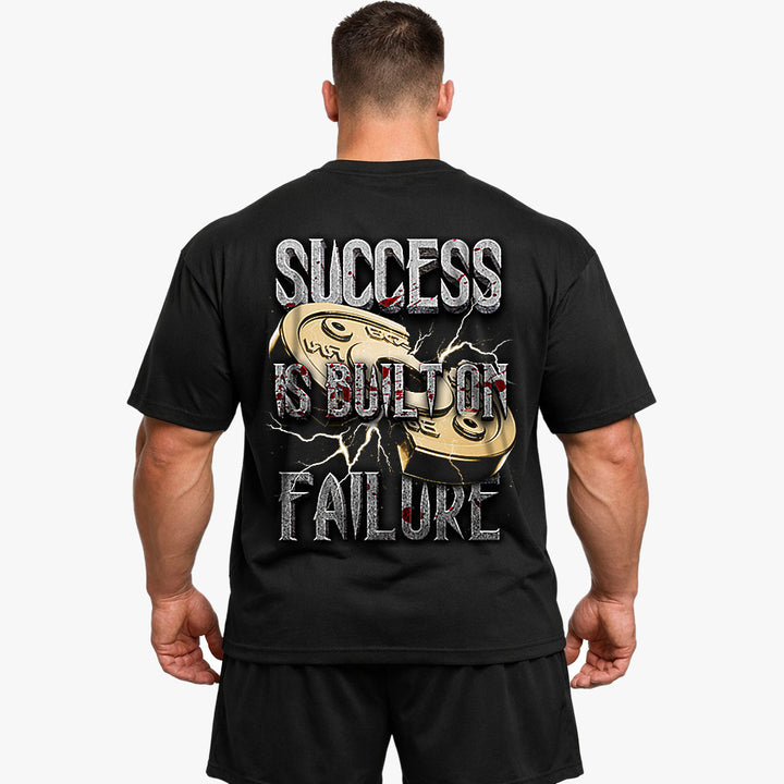 Succes er Buccy på fiasko overdimensioneret (backprint) shirt