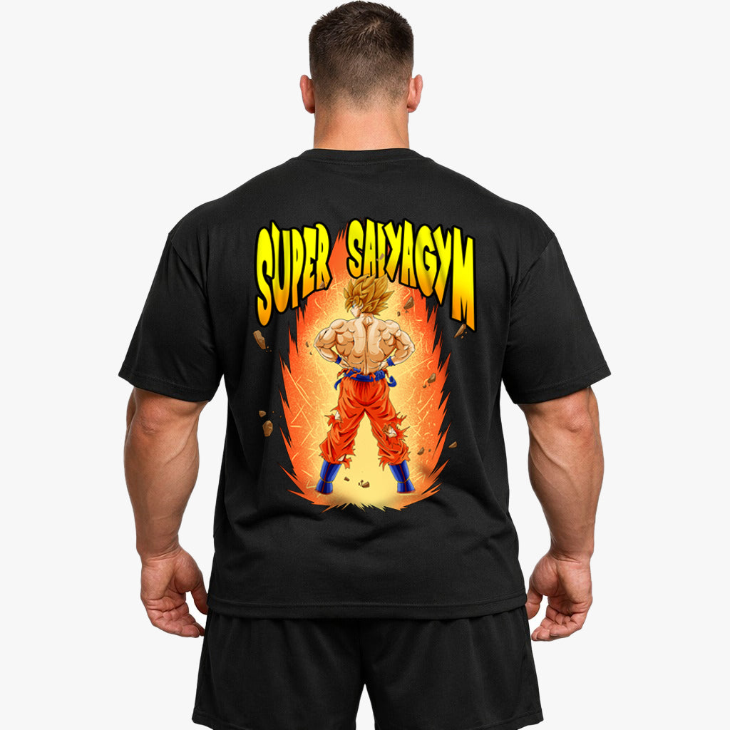 Super Saiyagym (Backprint) Oversized Shirt