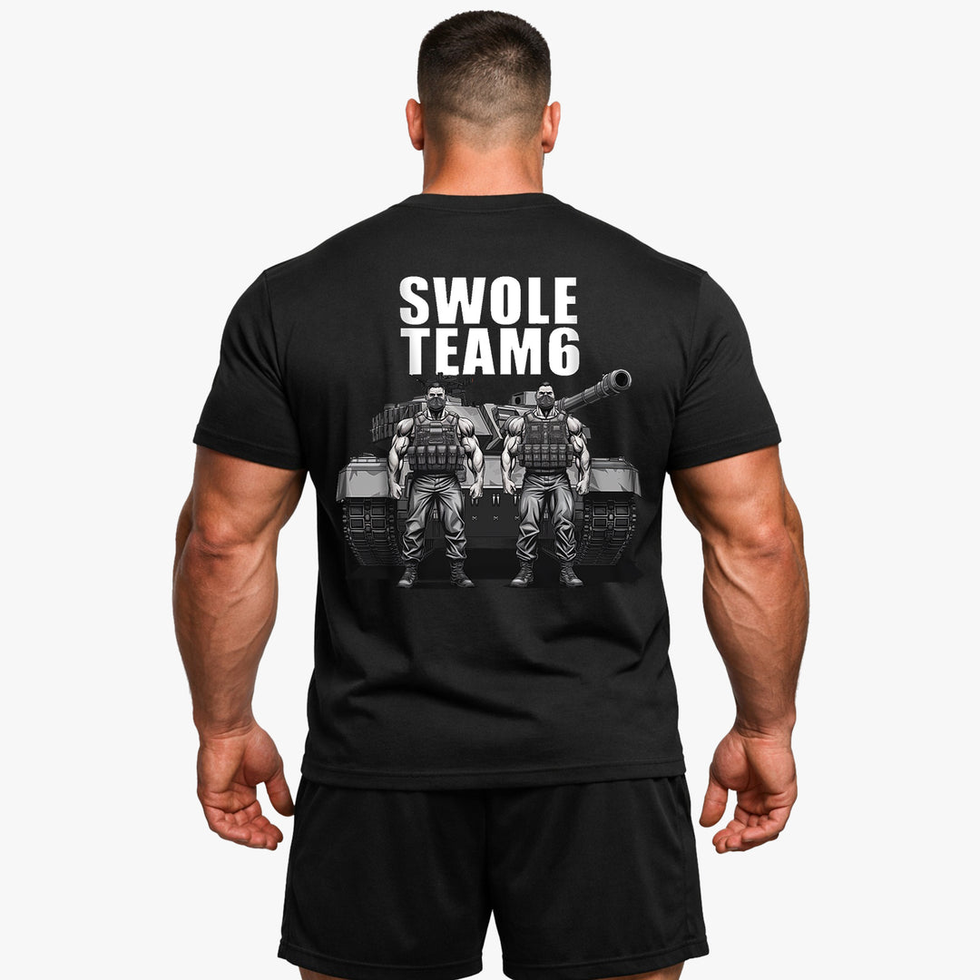 Swole Team 6 (Back Print) Shirt