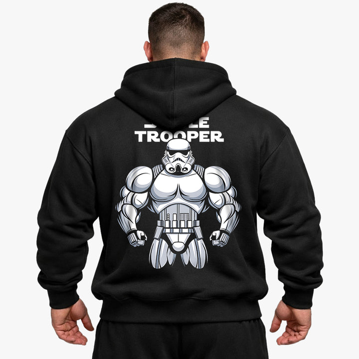 Swole Trooper store (backprint) hættetrøje