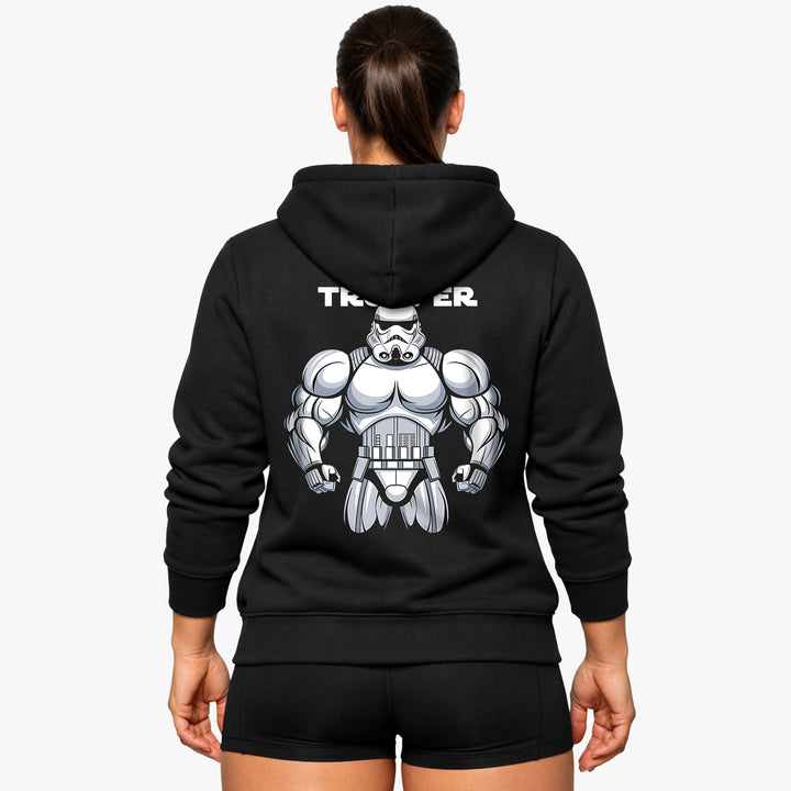 Swole Trooper (backprint) hættetrøje
