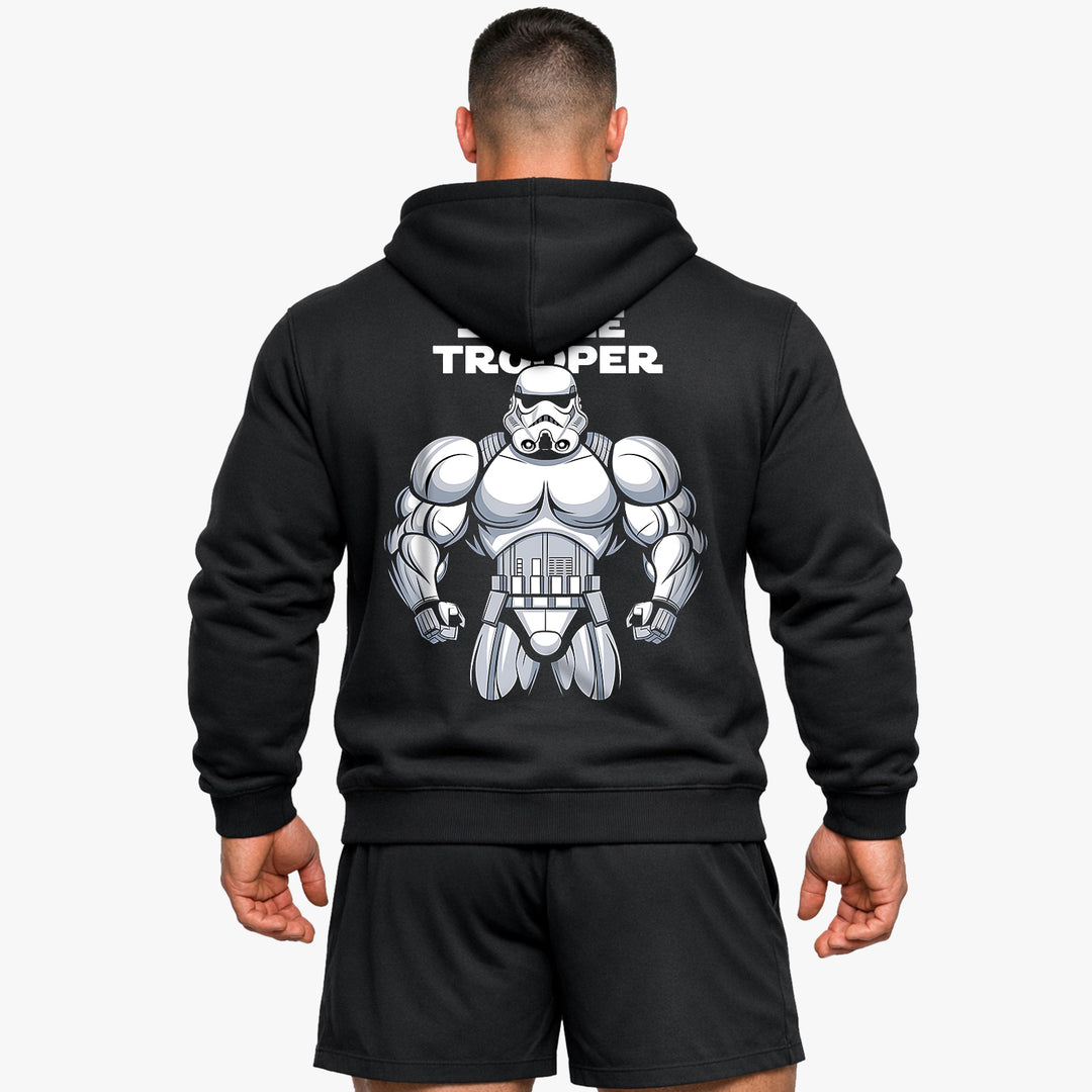 Swole Trooper (backprint) hættetrøje