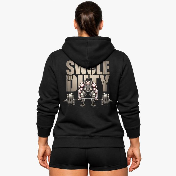 Swole of Duty (V2) (backprint) hættetrøje