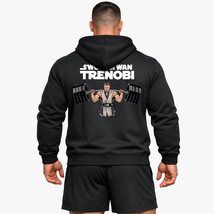 Sawolebi Wan Kenobi (V2) (Back Print) Hoodie