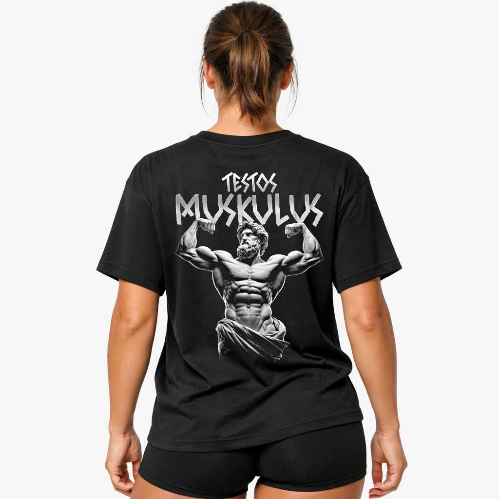Testos Musculus Oversized (Backprint) shirt