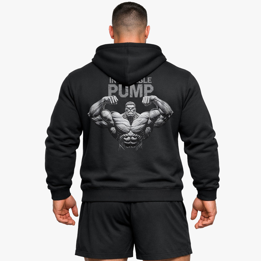 Den utrolige pumpe (backprint) hættetrøje