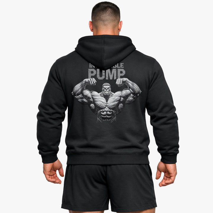 Den utrolige pumpe (backprint) hættetrøje