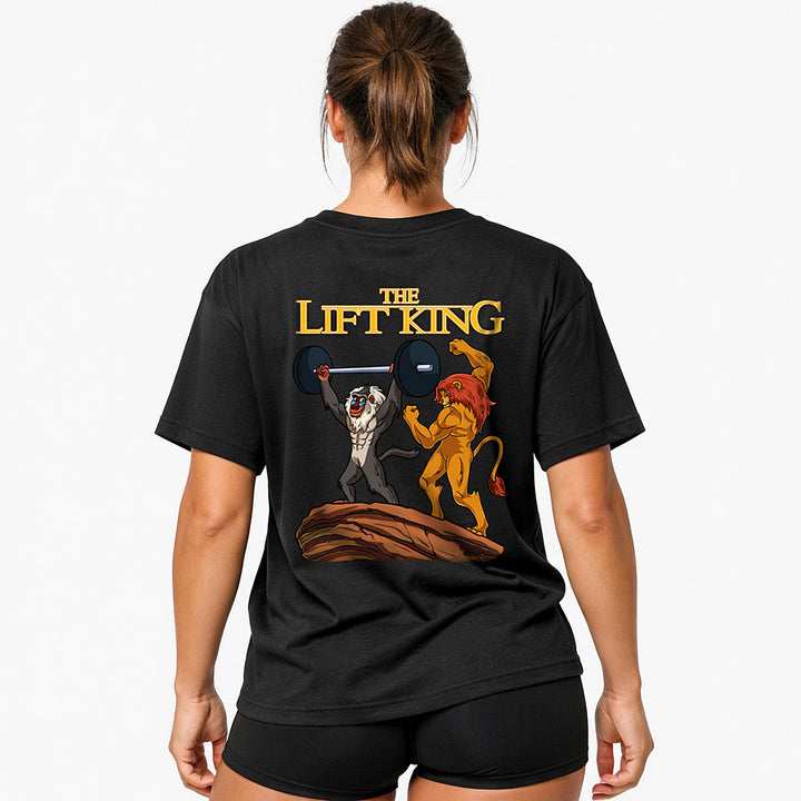 The Lift King (Backprint) Oversized Shirt