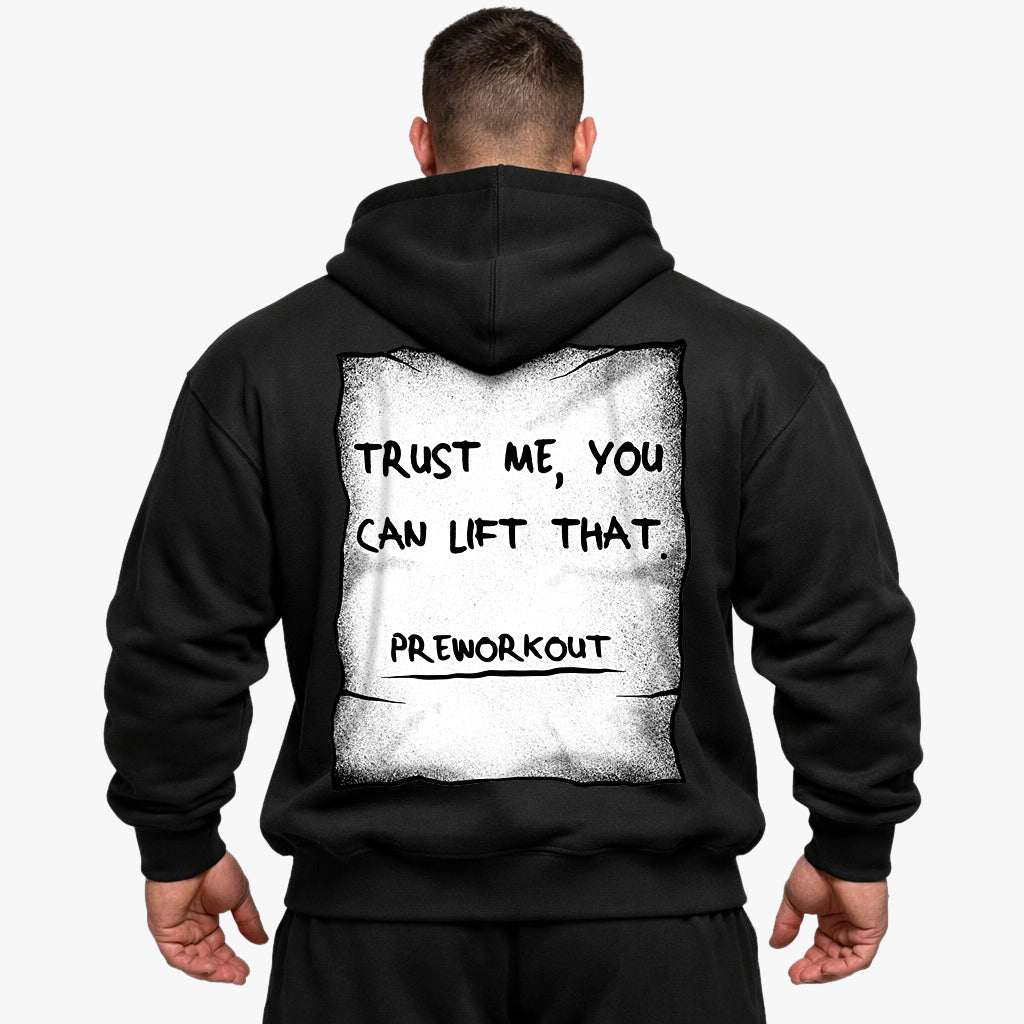 Trust me (Backprint) Oversized Hoodie