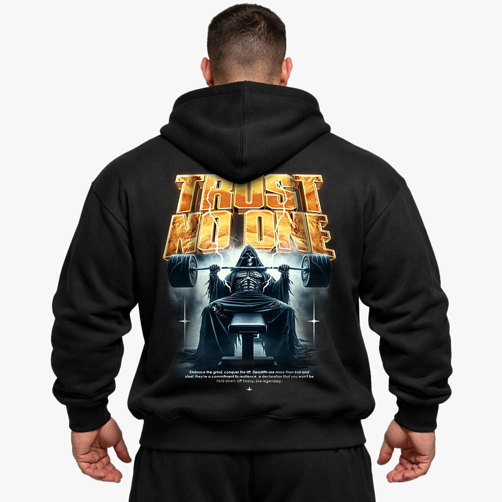 Trust no one Oversized Hoodie