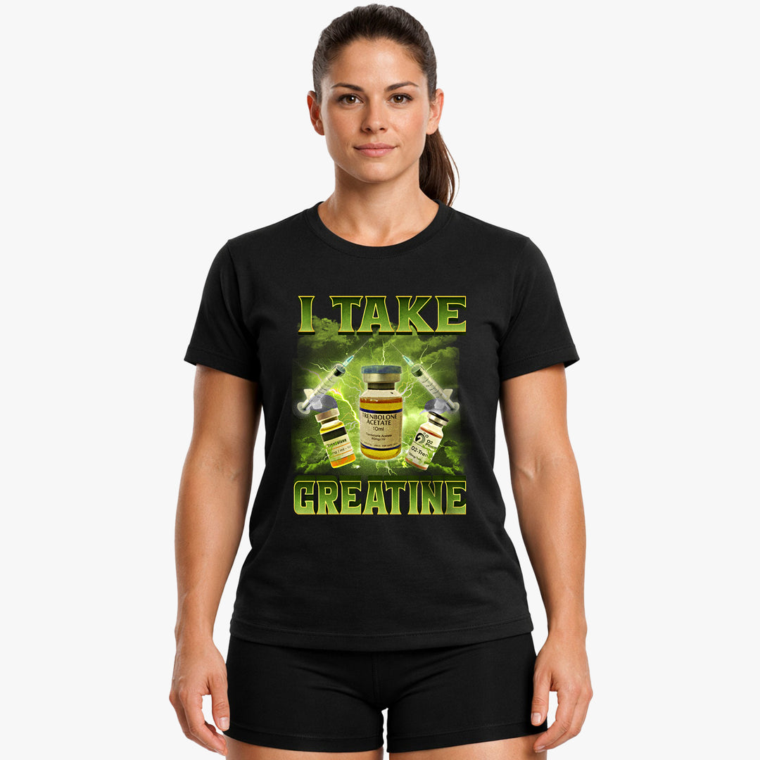 Arbejd hårdere (backprint) T-shirt