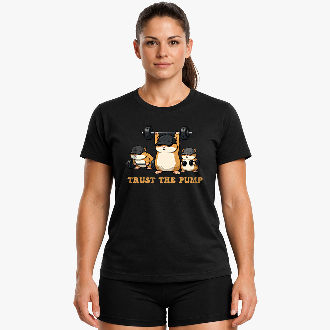 Arbejd hårdere (backprint) T-shirt