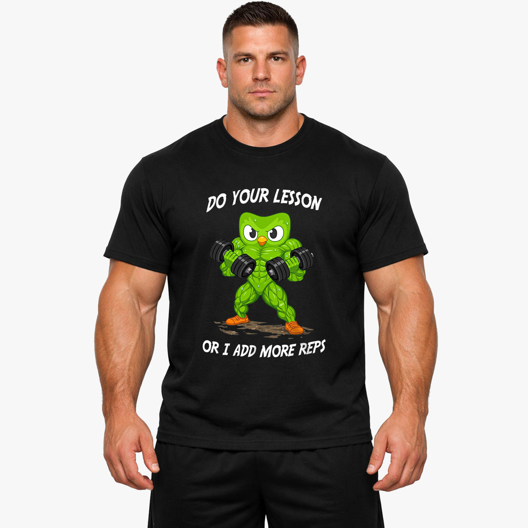 Arbejd hårdere (backprint) T-shirt