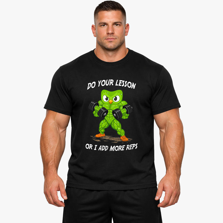 Arbejd hårdere (backprint) T-shirt