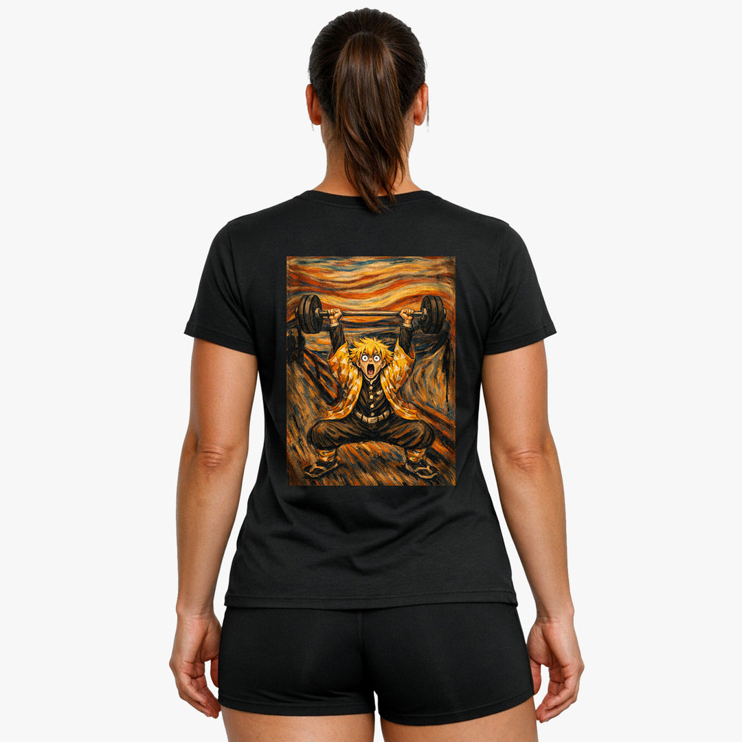 Arbejd hårdere (backprint) T-shirt