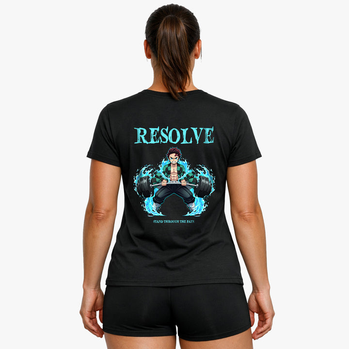 Arbejd hårdere (backprint) T-shirt