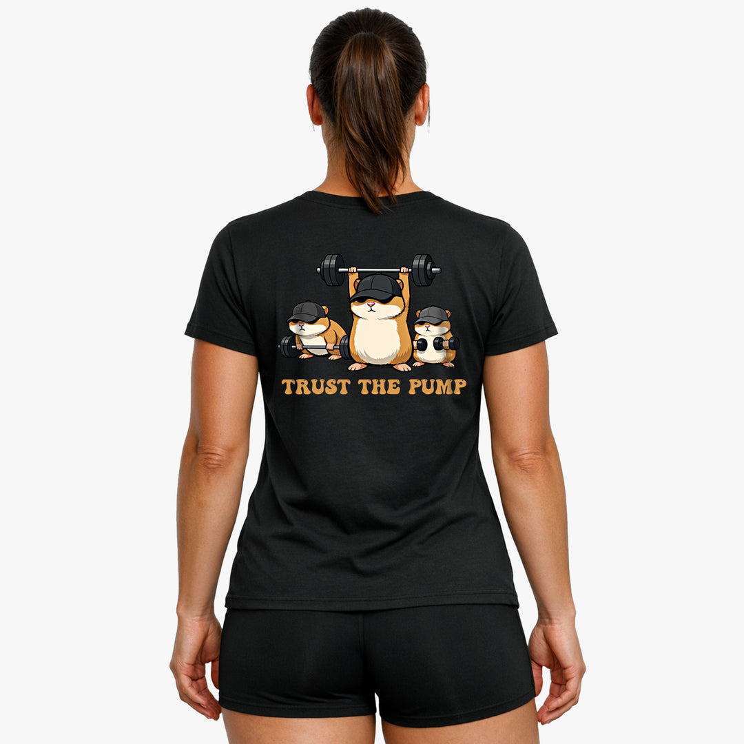 Arbejd hårdere (backprint) T-shirt