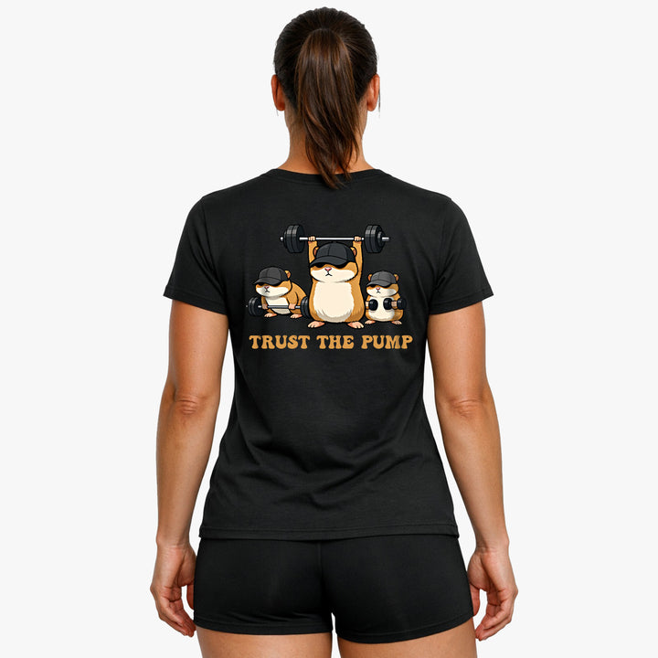 Arbejd hårdere (backprint) T-shirt