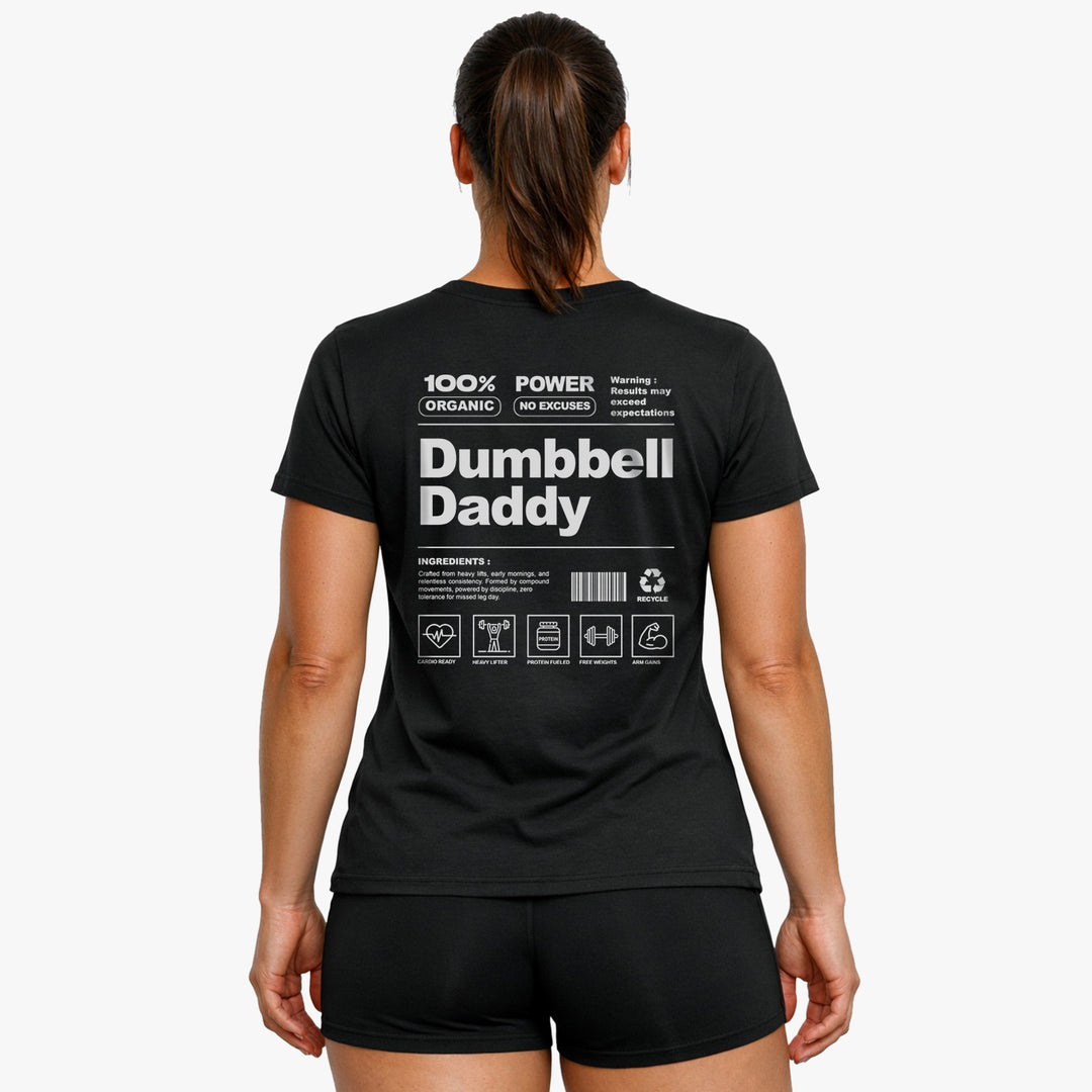 Arbejd hårdere (backprint) T-shirt
