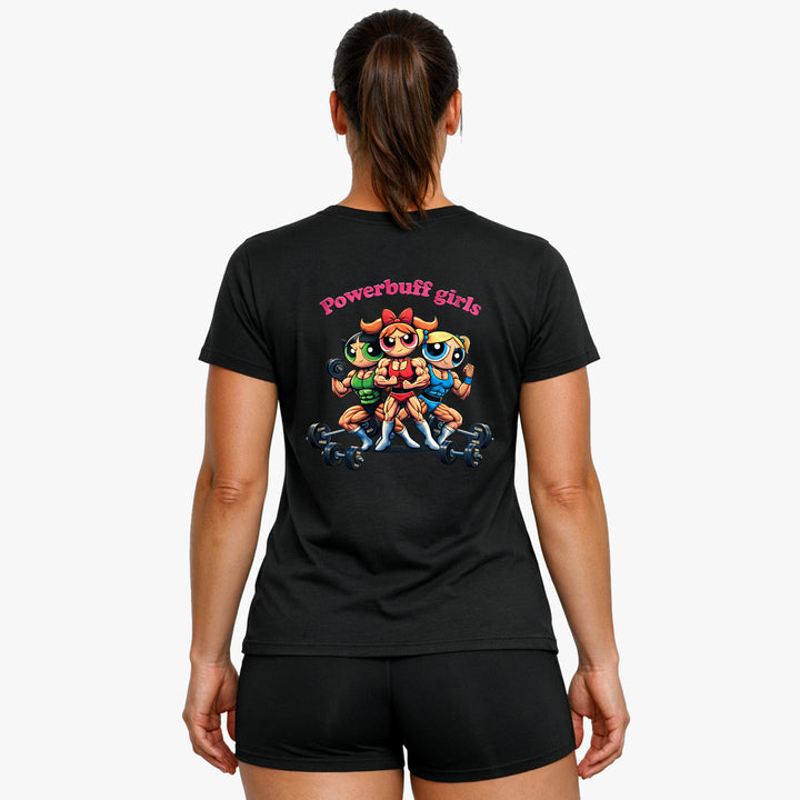 Arbejd hårdere (backprint) T-shirt