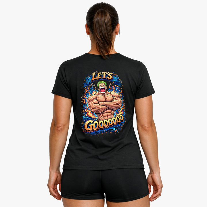 Arbejd hårdere (backprint) T-shirt
