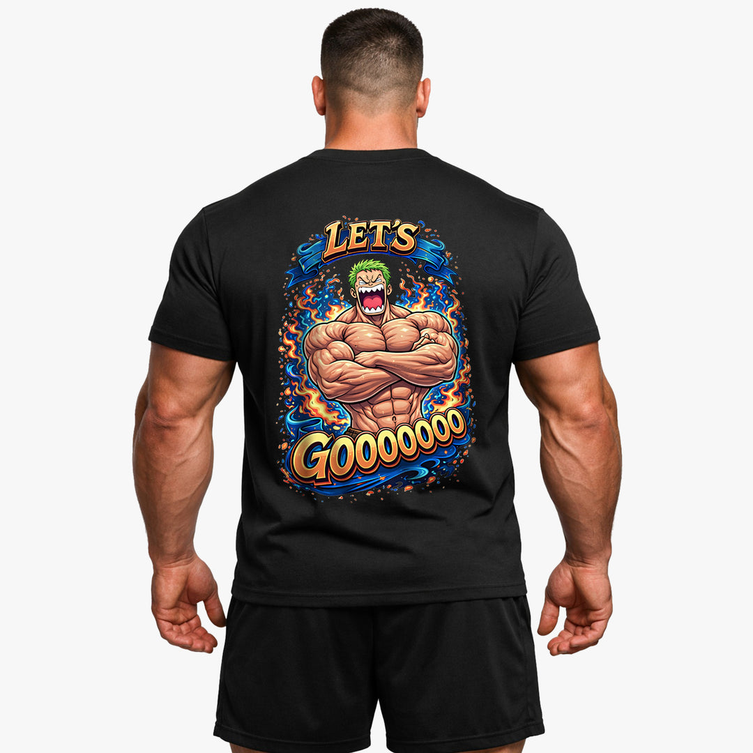 Arbejd hårdere (backprint) T-shirt