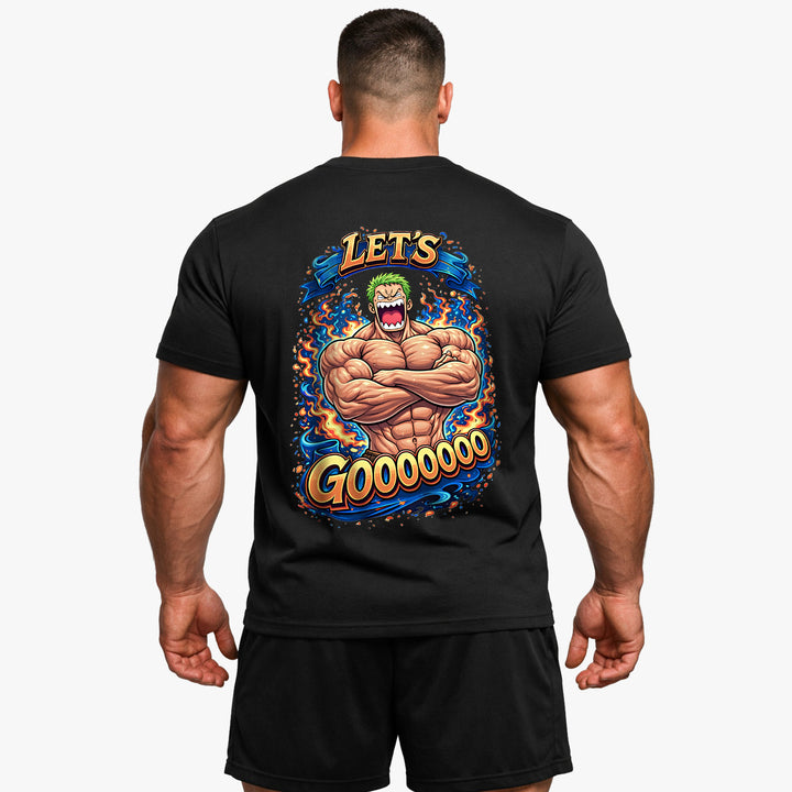 Arbejd hårdere (backprint) T-shirt
