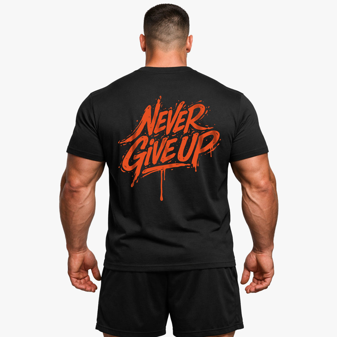 Arbejd hårdere (backprint) T-shirt