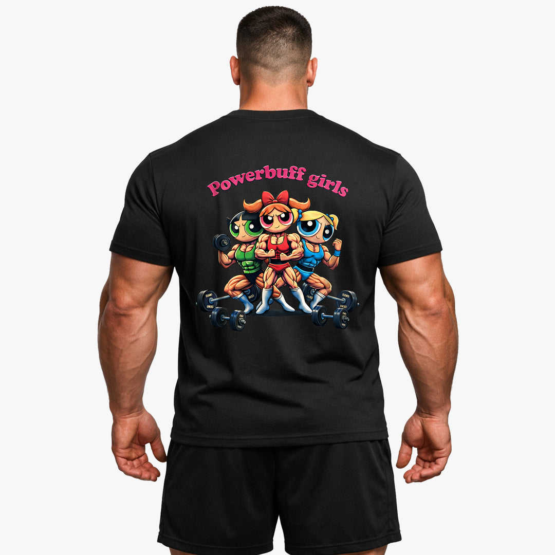Arbejd hårdere (backprint) T-shirt