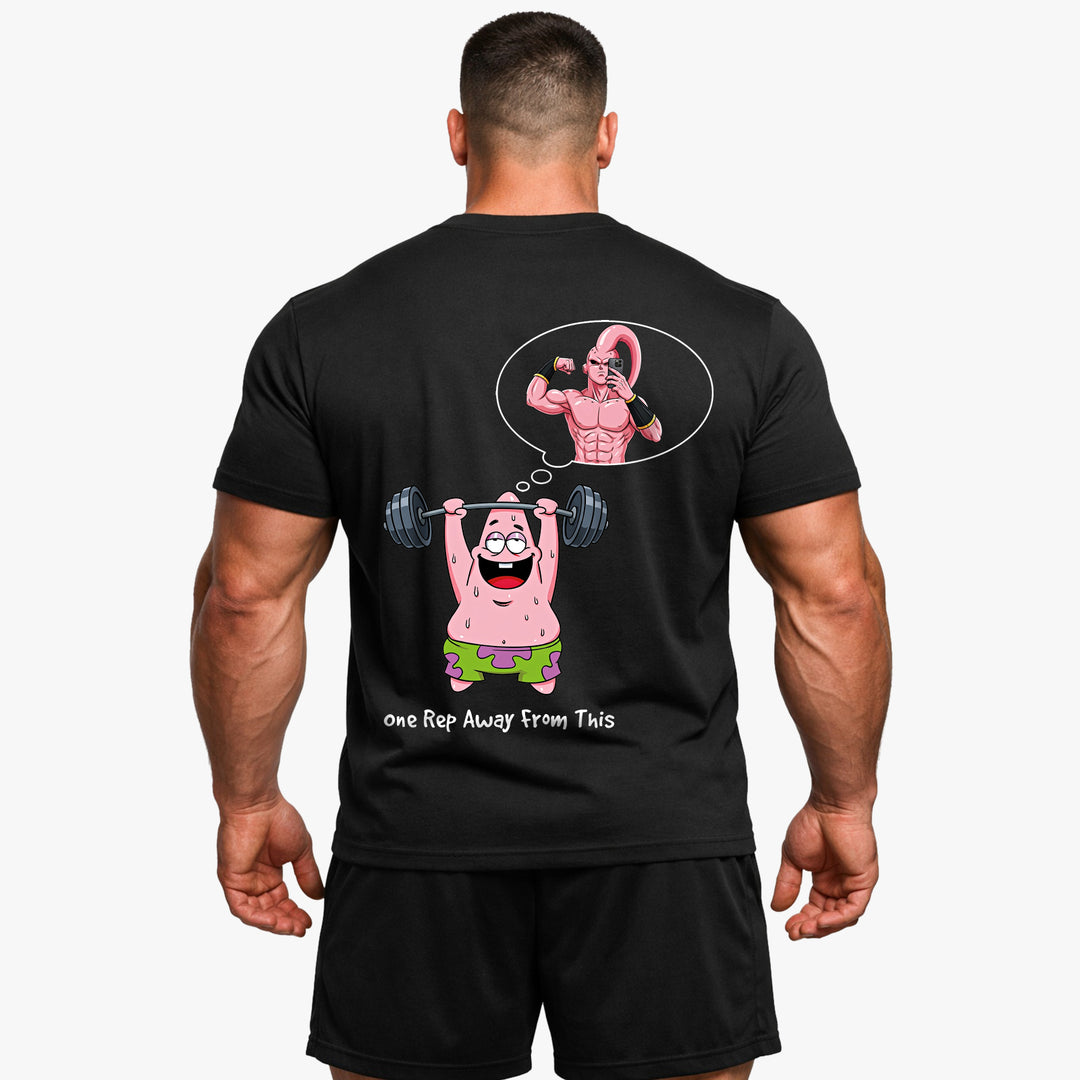 Arbejd hårdere (backprint) T-shirt