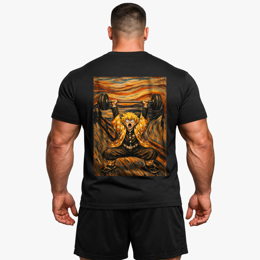 Arbejd hårdere (backprint) T-shirt
