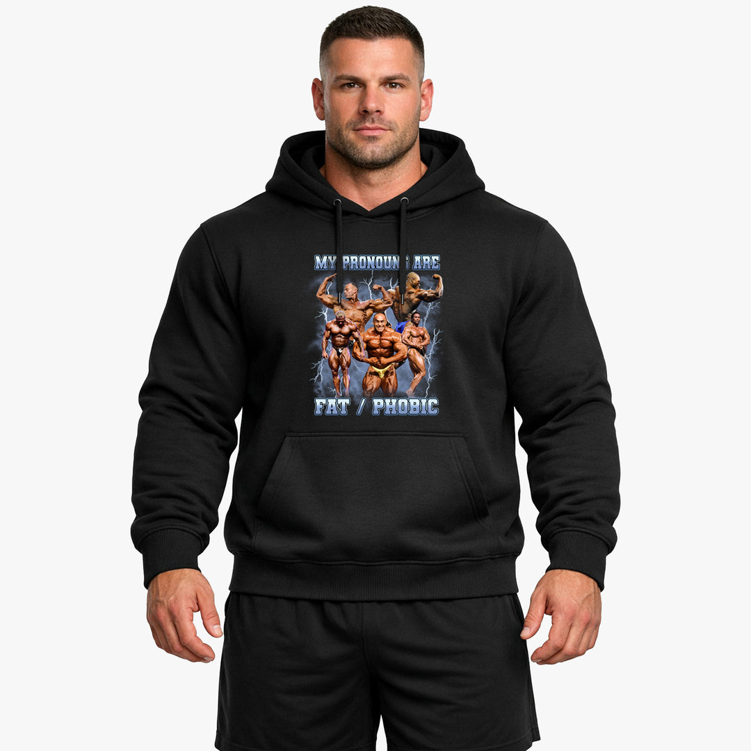 Faderland overdimensioneret (backprint) hættetrøje