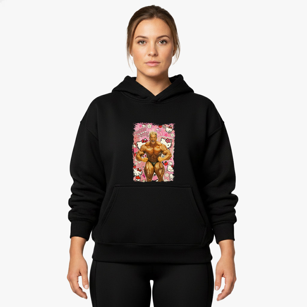 Faderland overdimensioneret (backprint) hættetrøje