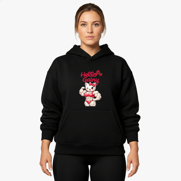 Hello Gainy Oversized Hoodie